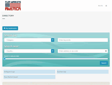 Tablet Screenshot of fleamarketsamerica.com